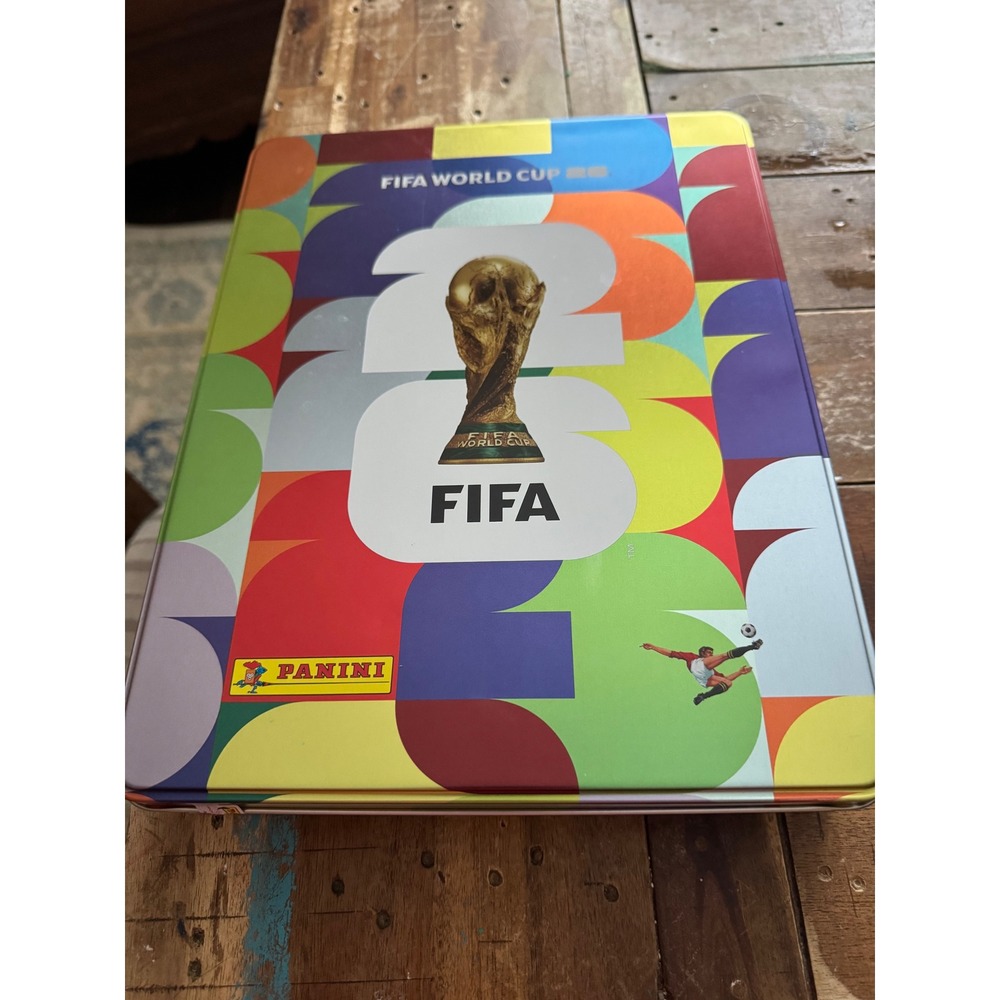 Panini FIFA World Cup 2026 Sticker Album with Official Collector Tin Multi Color